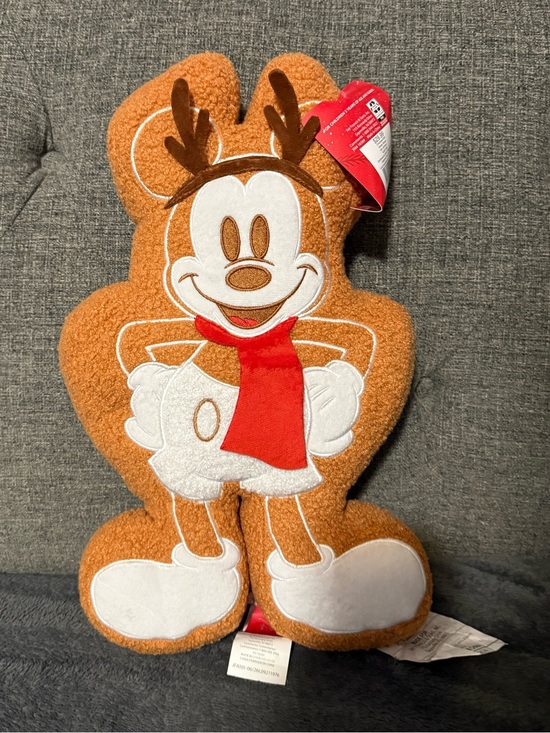 Disney Other - Mickey Mouse Gingerbread Pillow